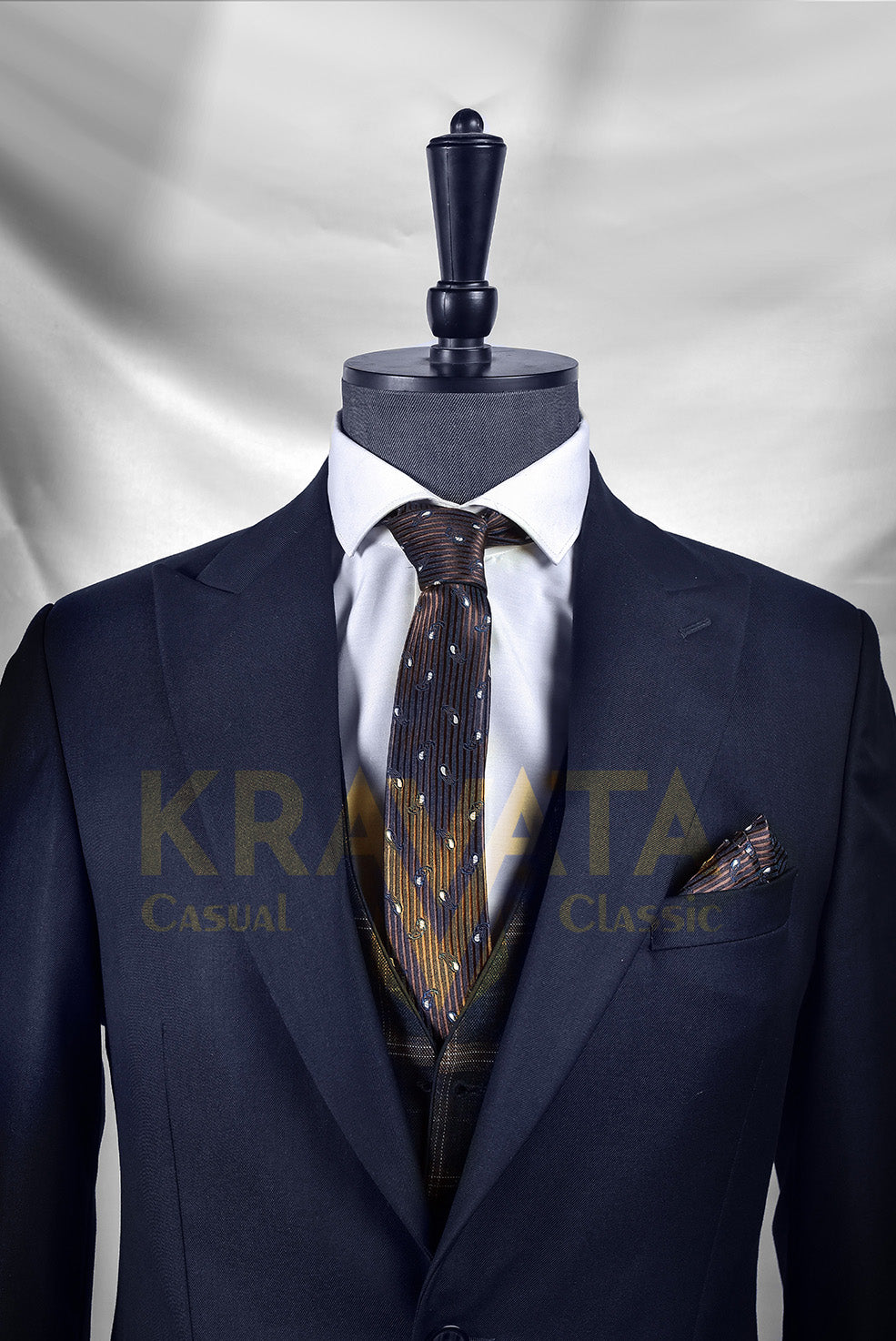 Formal Men's Navy Suit for Business & Occasions
